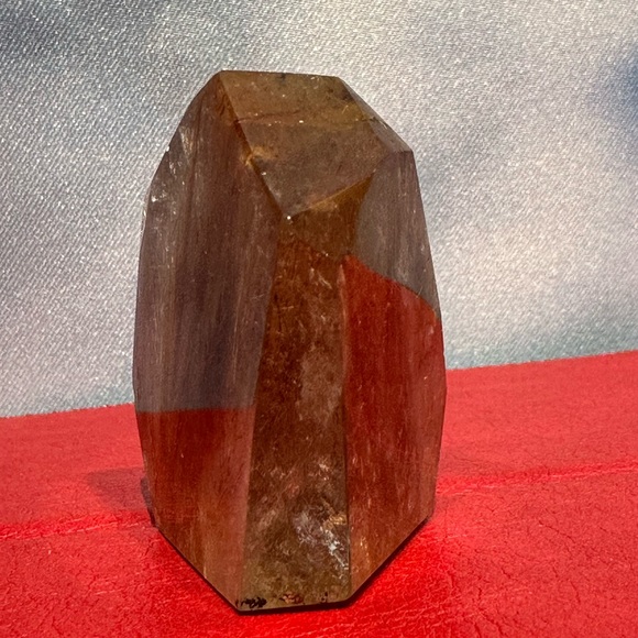 Copper Rutilated Quartz natural gemstone crystal - Picture 6 of 12